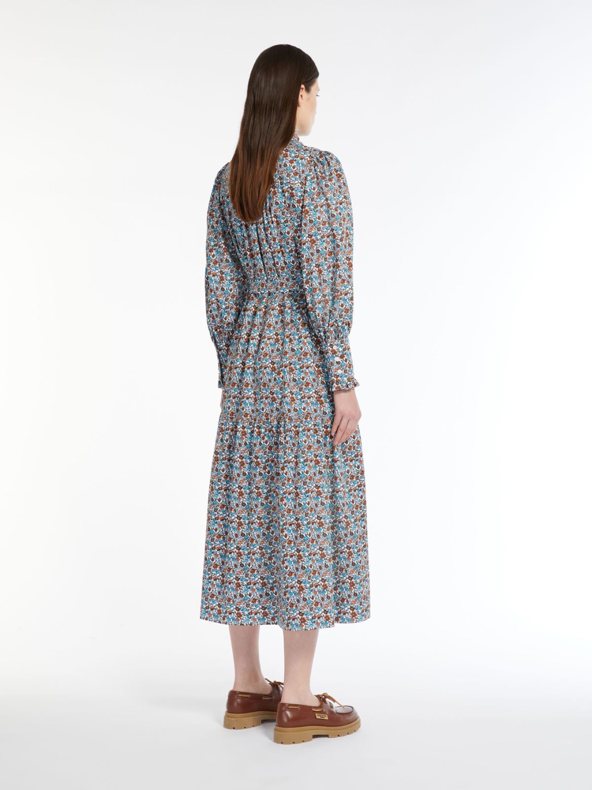 Abito in cotone stampato