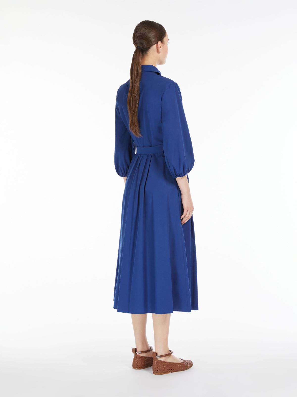 Abito in popeline di cotone