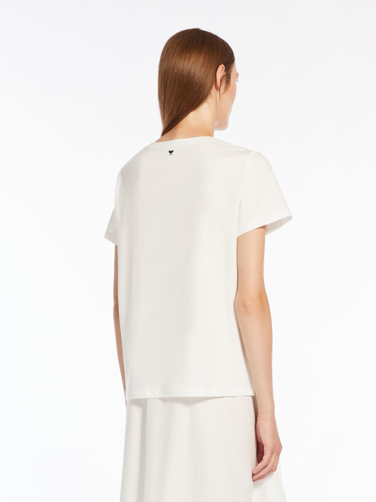 T-shirt in tela di lino