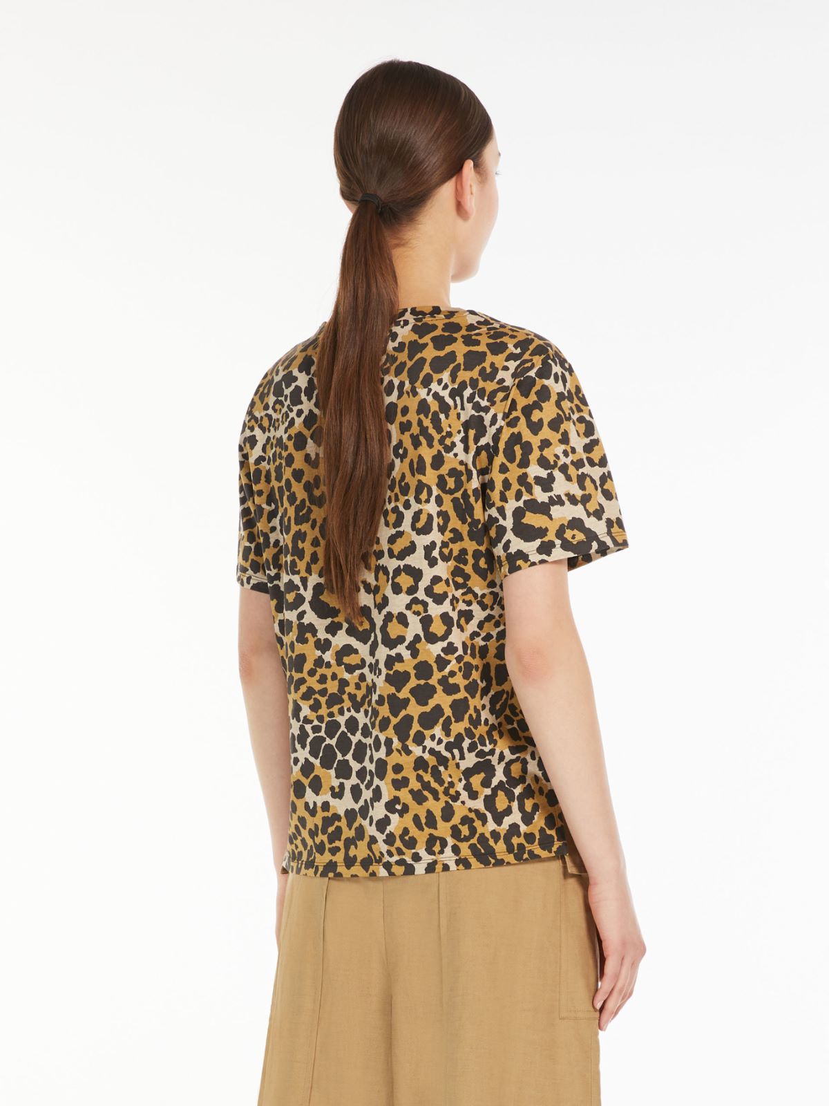 T-shirt in jersey di cotone organico