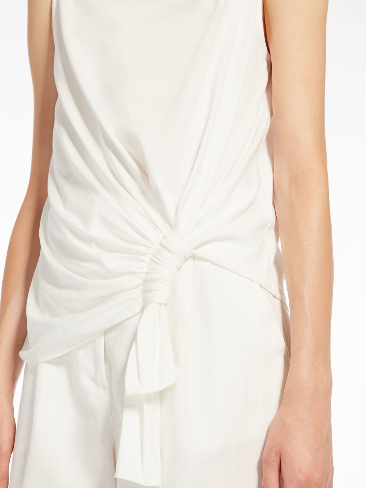 Top in jersey di cotone