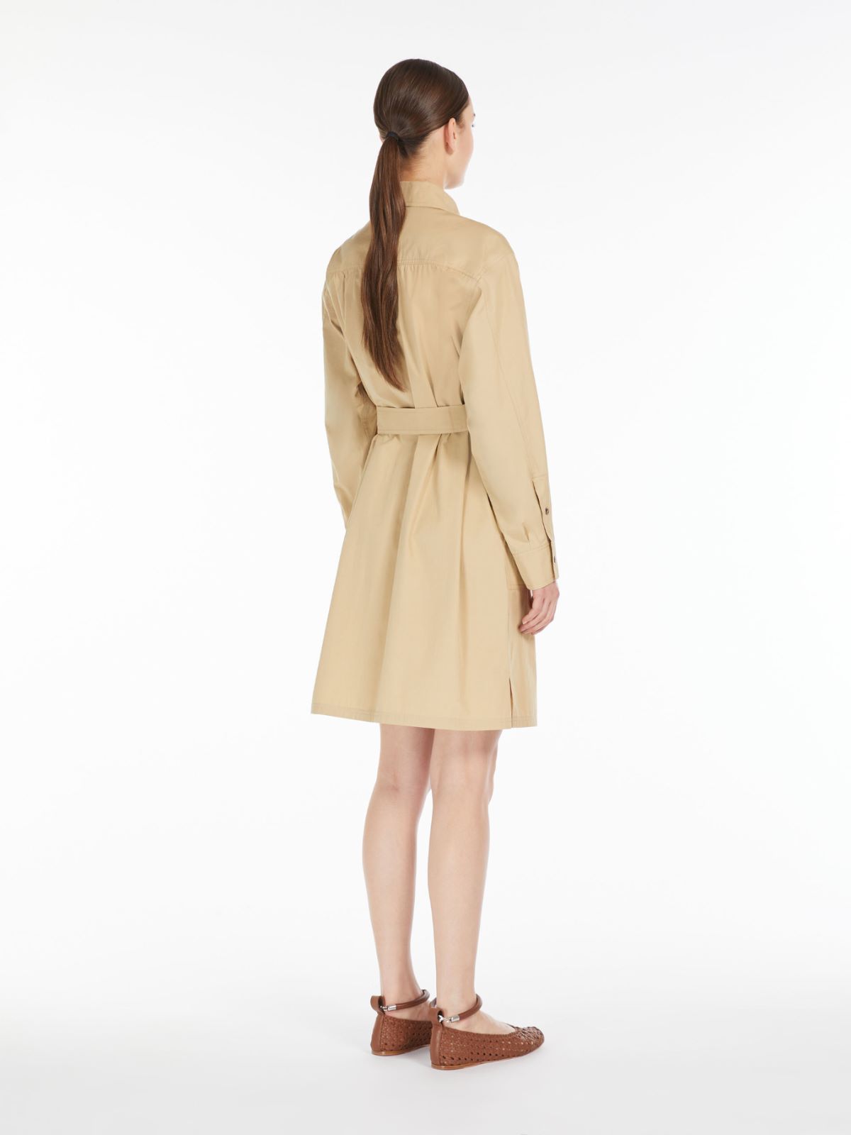 Abito in popeline di cotone