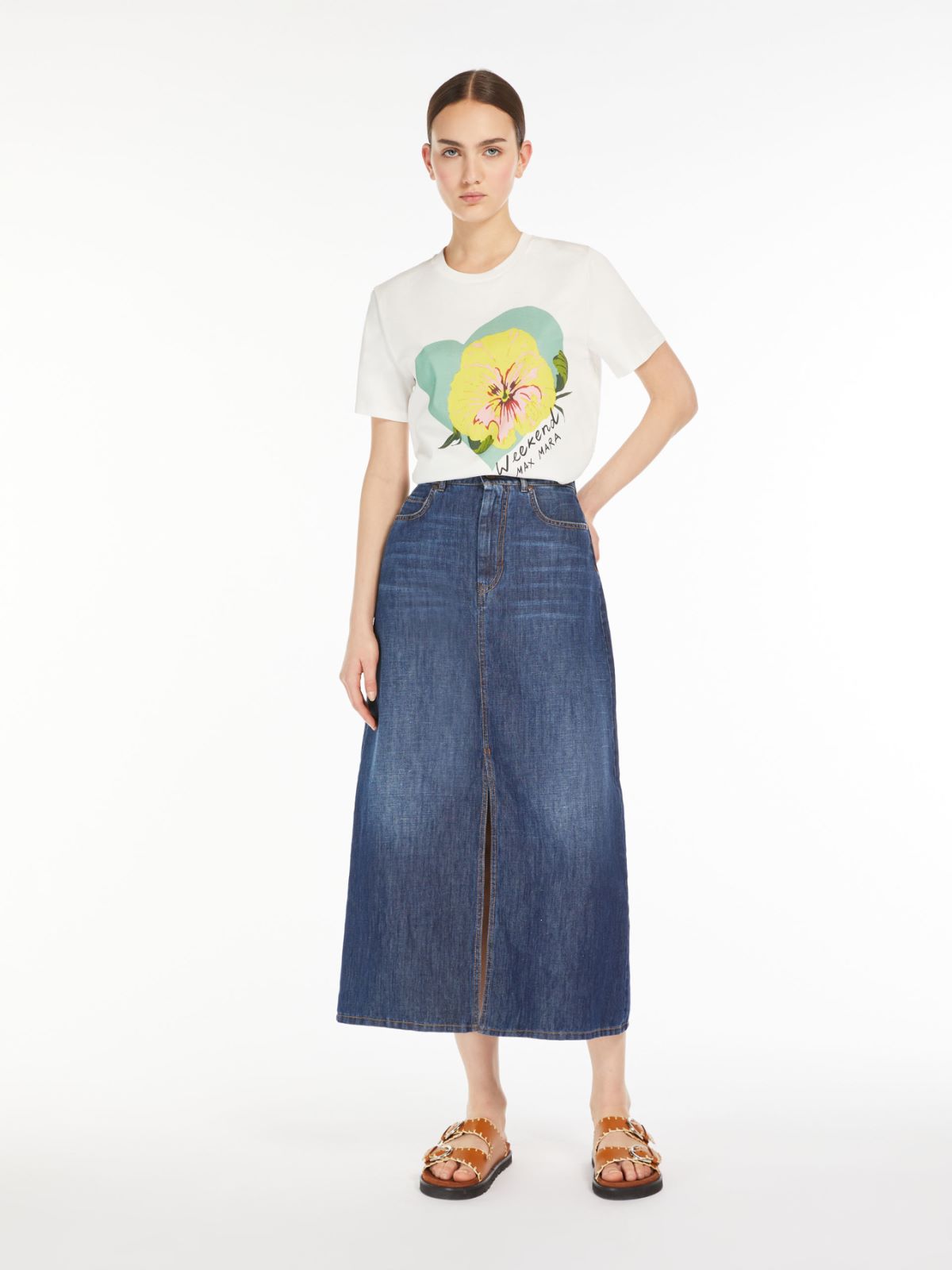 T-shirt in jersey di cotone