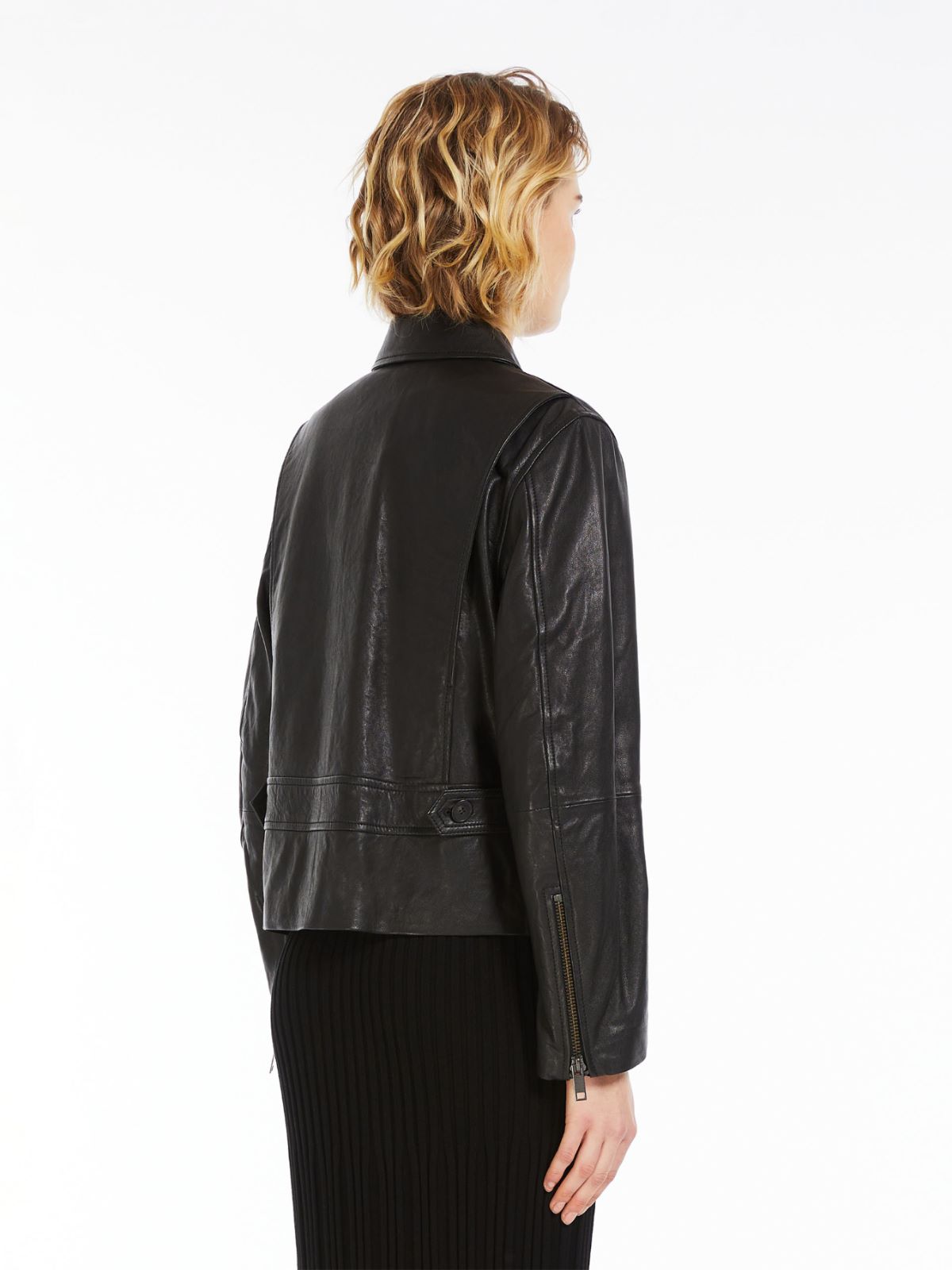 Giacca in nappa con tasche