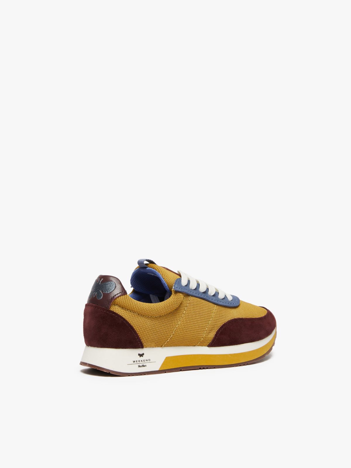 Sneaker in nylon color block