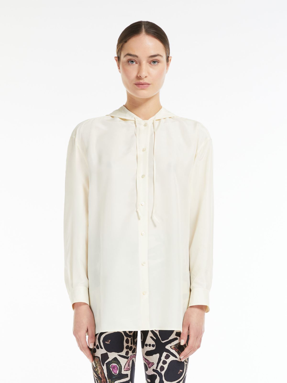 Casacca in seta habotai