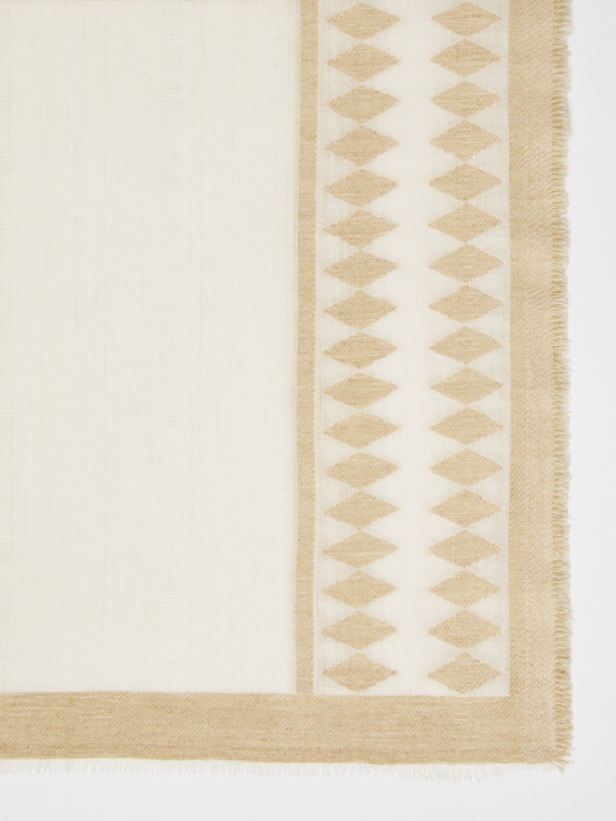 Stola in jacquard fil coupé