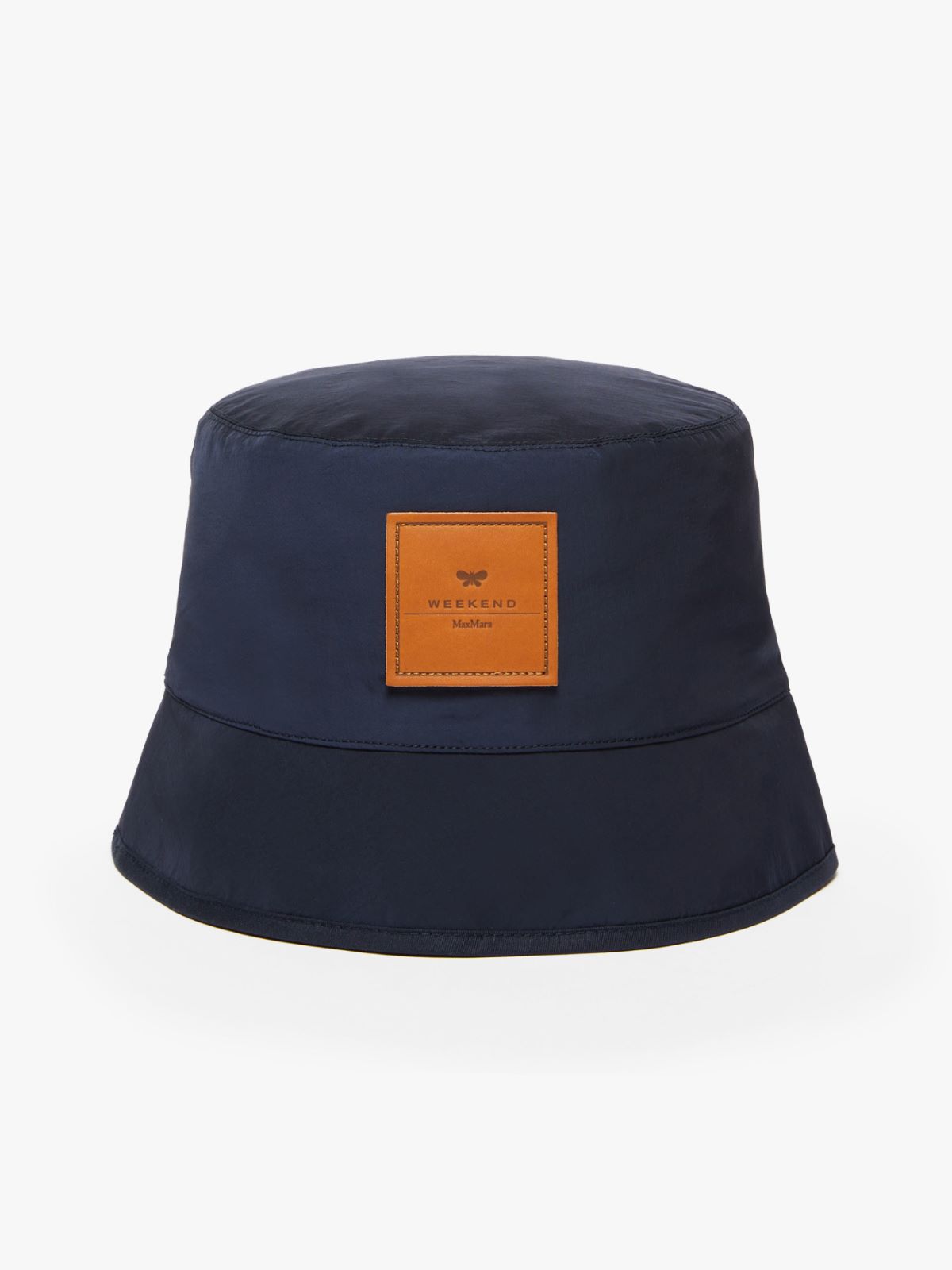 Cappello in nylon e gabardina
