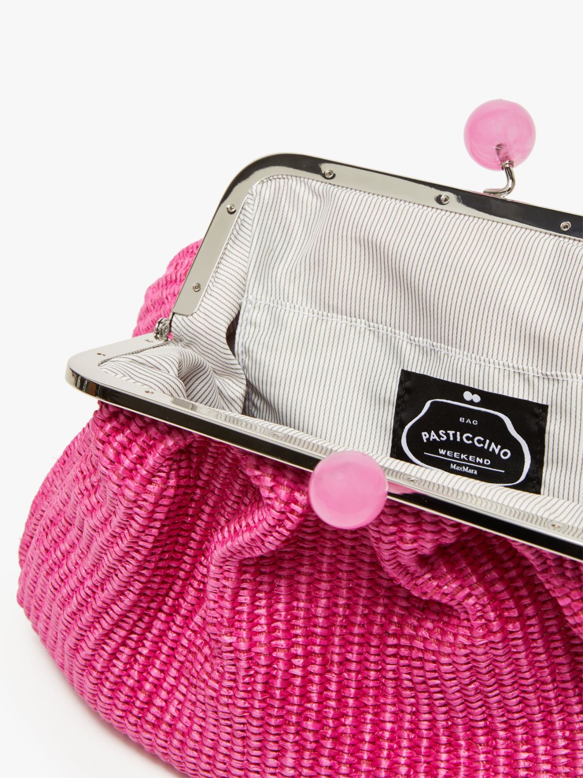 Pasticcino Bag Medium effetto rafia