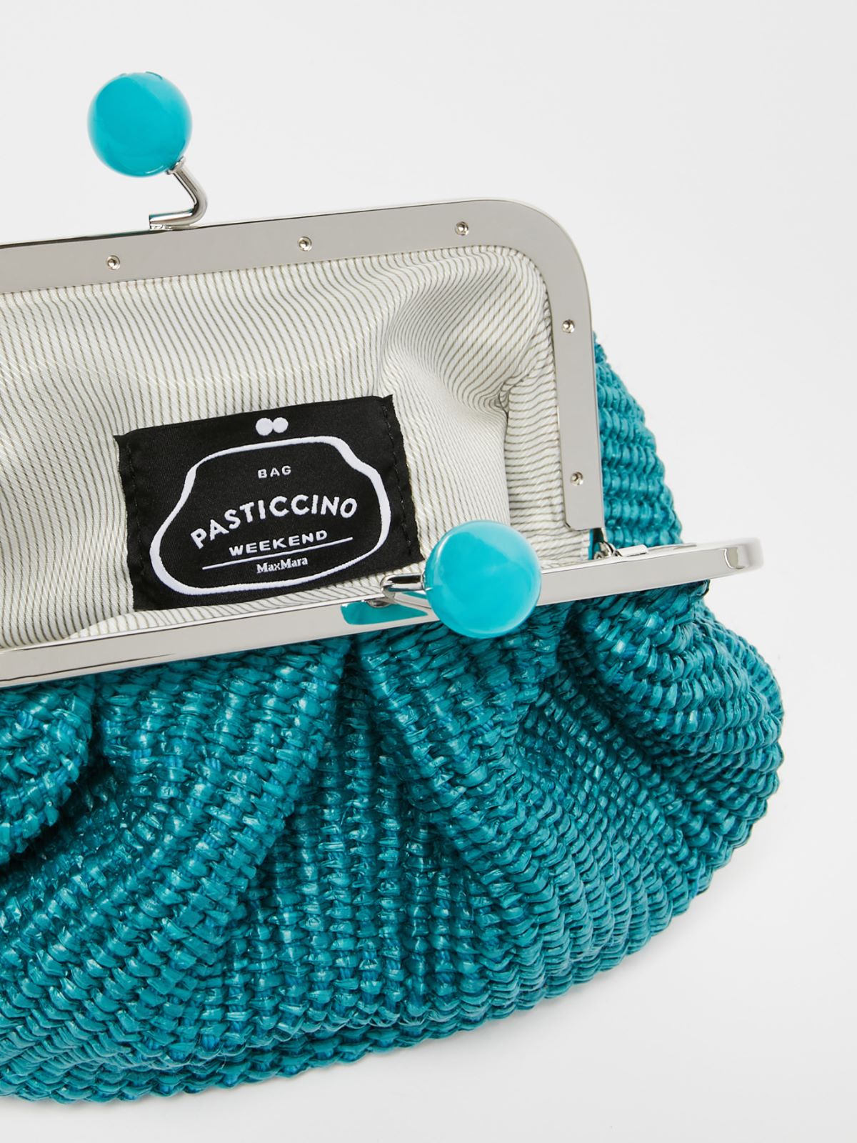 Pasticcino Bag Small effetto rafia