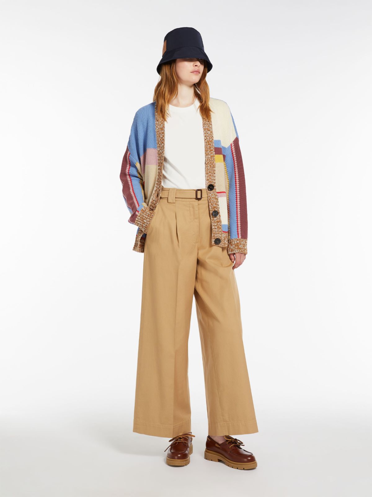 Cardigan patchwork in cotone