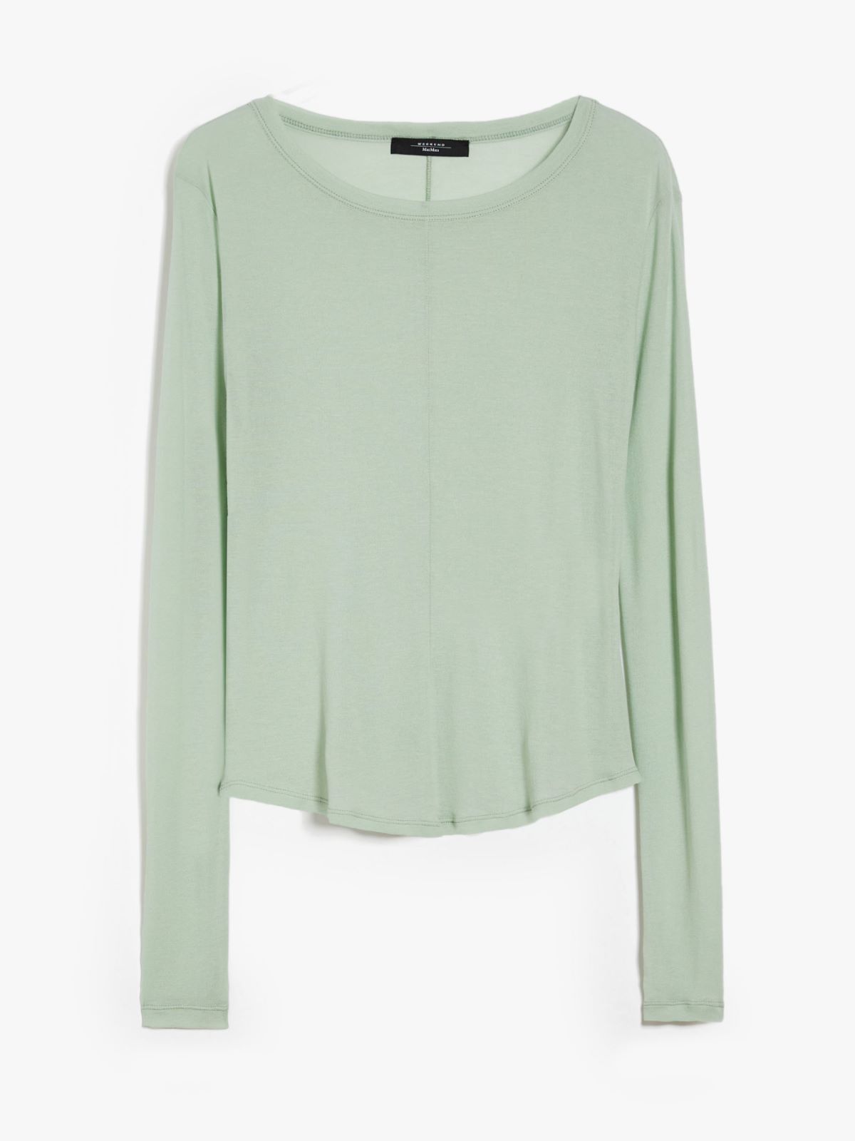 T-shirt in jersey crêpe di cotone