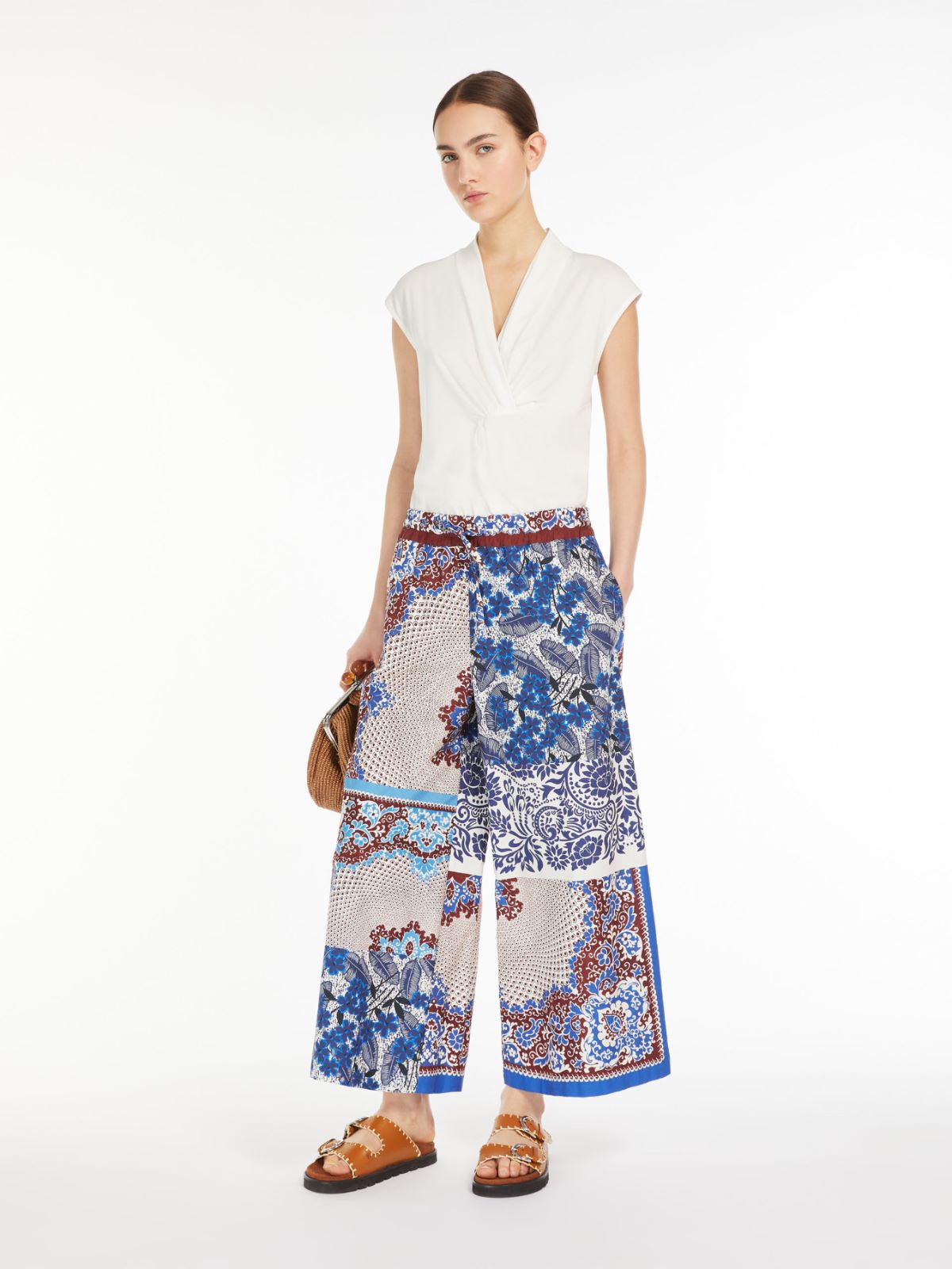 Top in jersey di lyocell