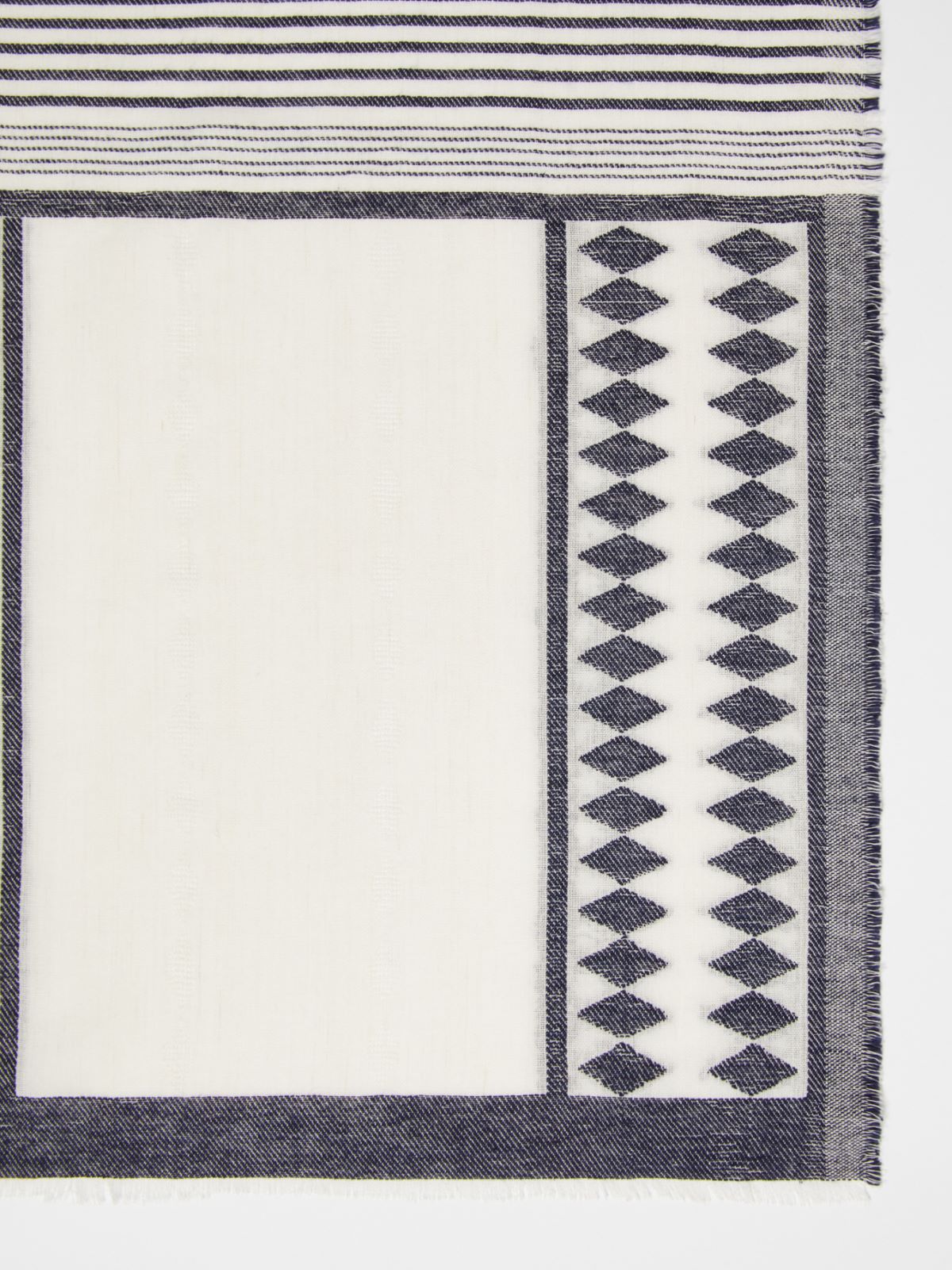 Stola in jacquard fil coupé