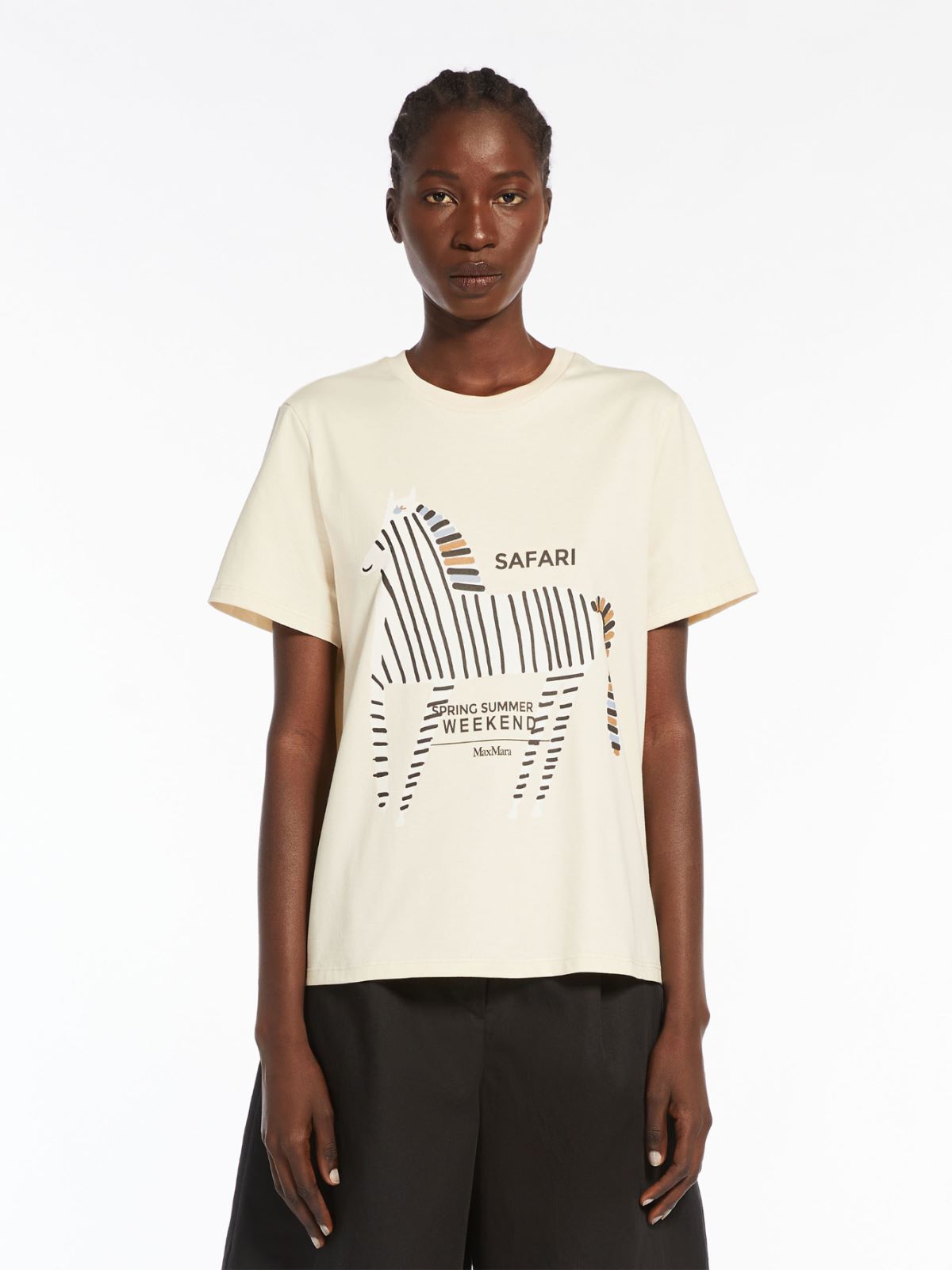 T-shirt in jersey di cotone