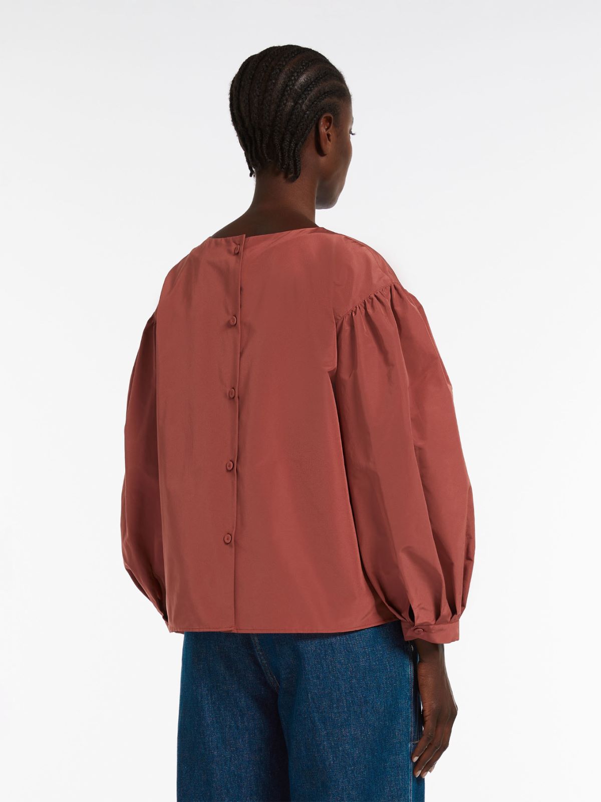 Blusa in taffetà