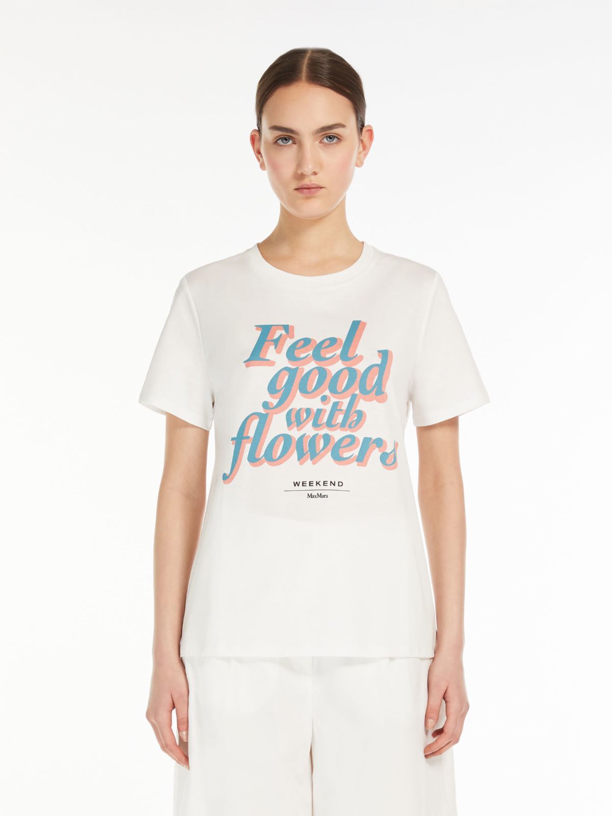 T-shirt in jersey di cotone