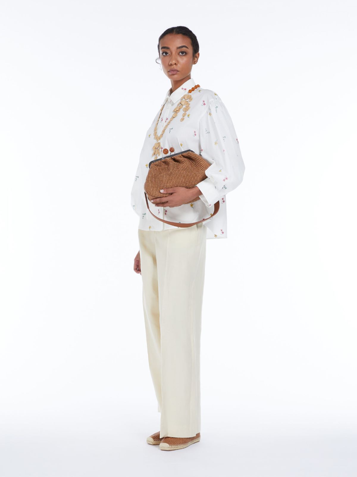 Pasticcino Bag Medium effetto rafia