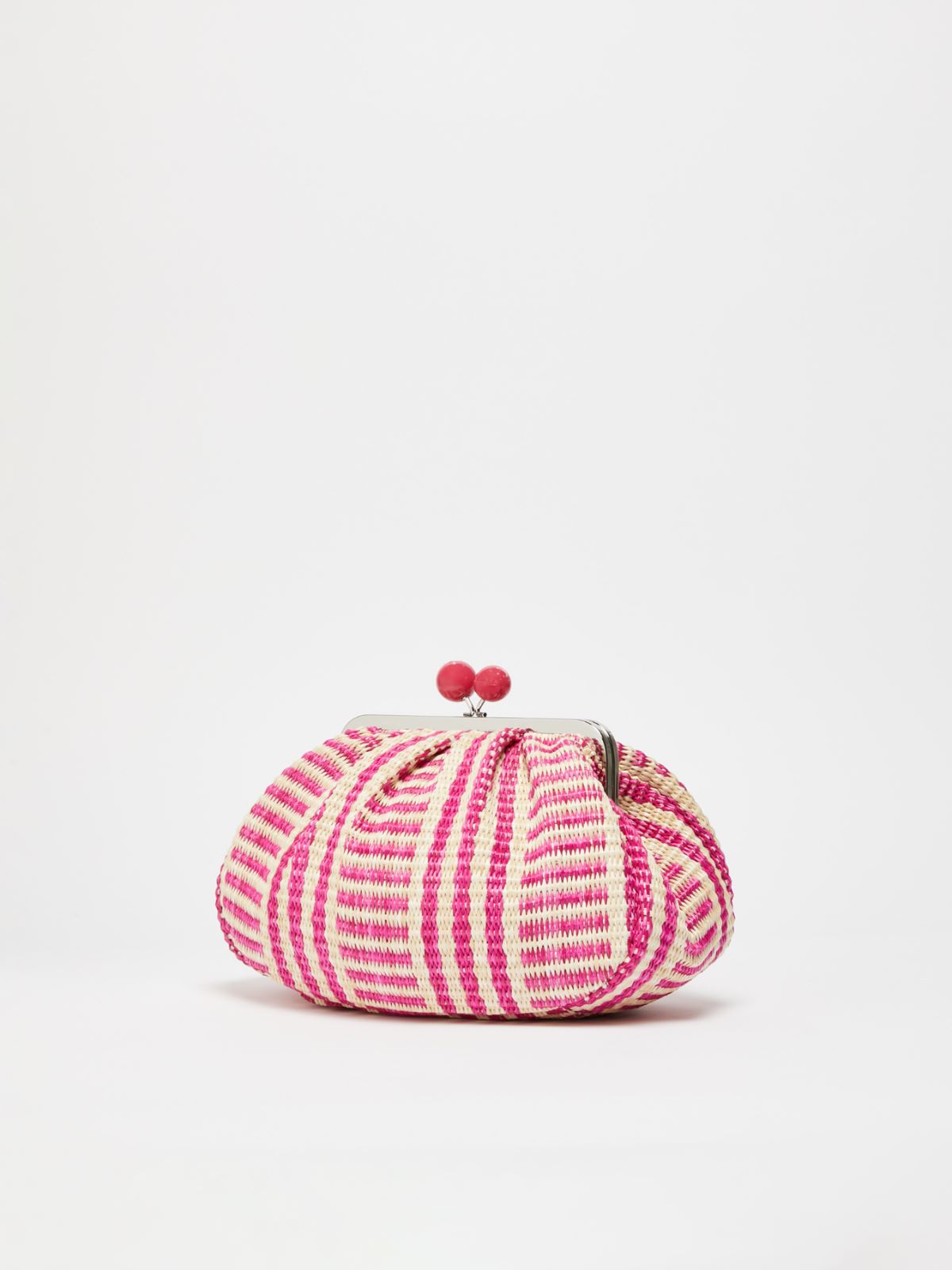 Pasticcino Bag Medium effetto rafia jacquard