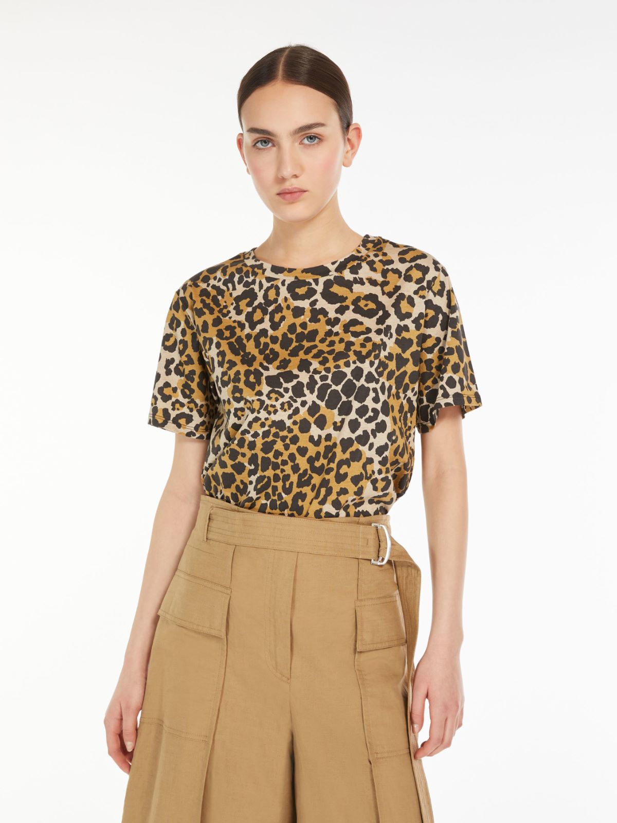 T-shirt in jersey di cotone organico