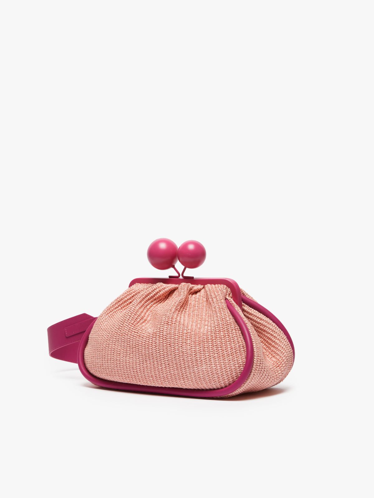 Pasticcino Bag Large effetto rafia