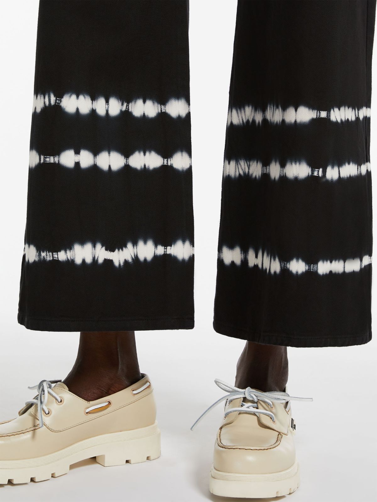 Pantalone in cotone tie & dye