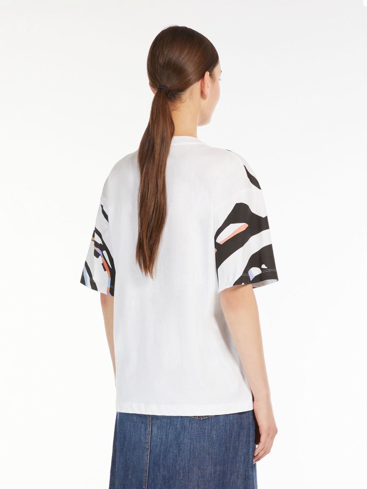 T-shirt in jersey di cotone