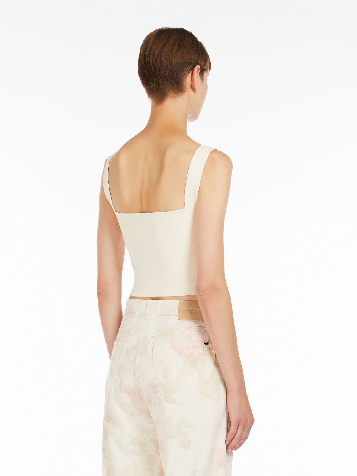 Canotta in filato di viscosa