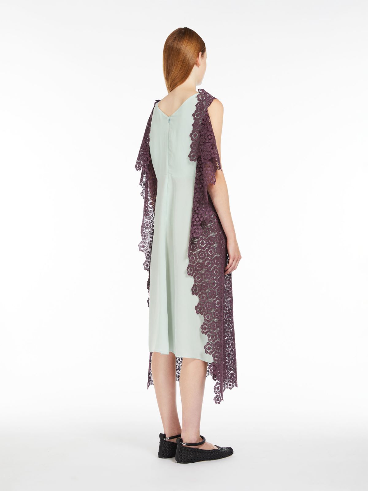 Abito in pizzo macramè