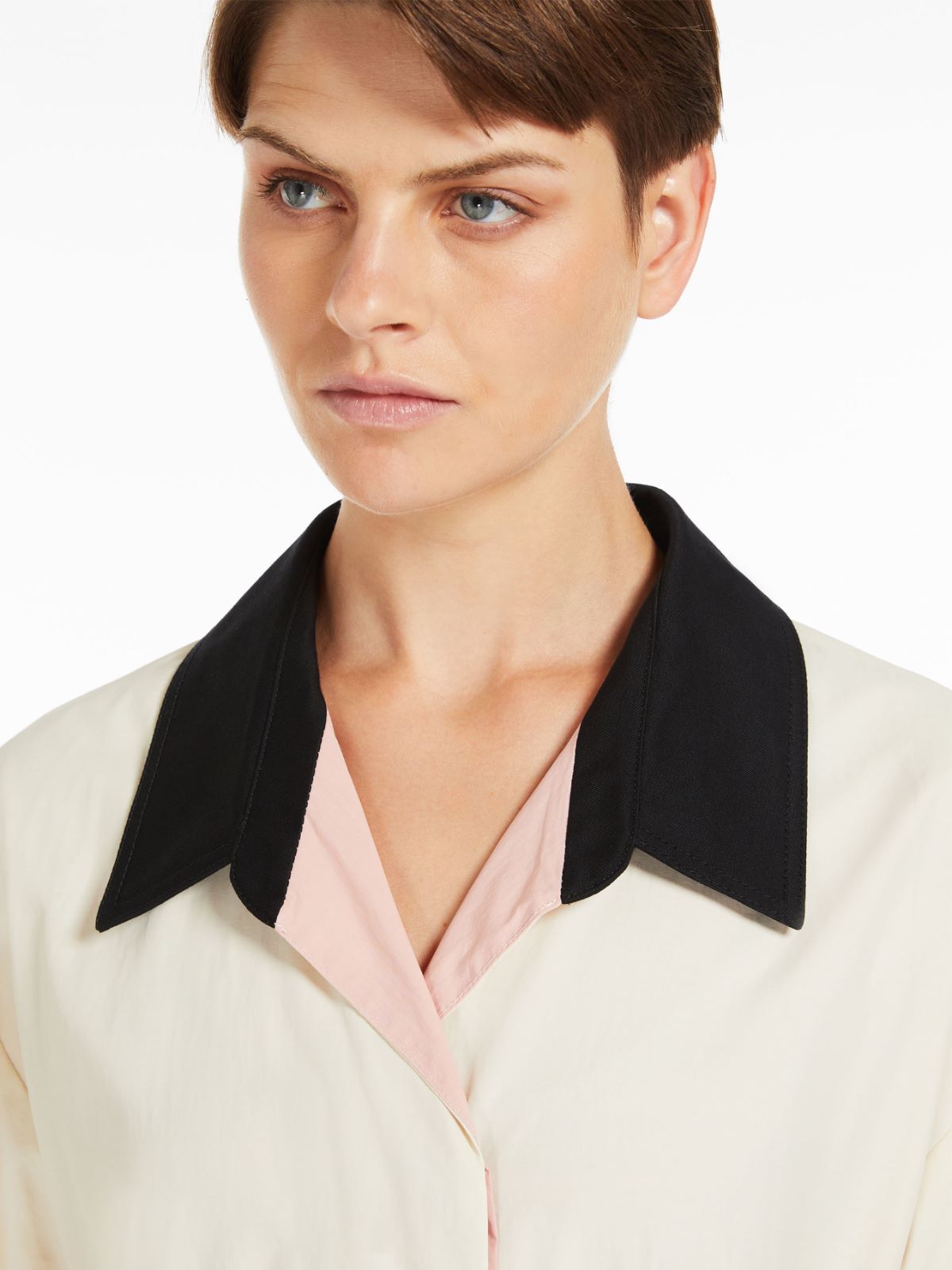 Spolverino in tela antigoccia