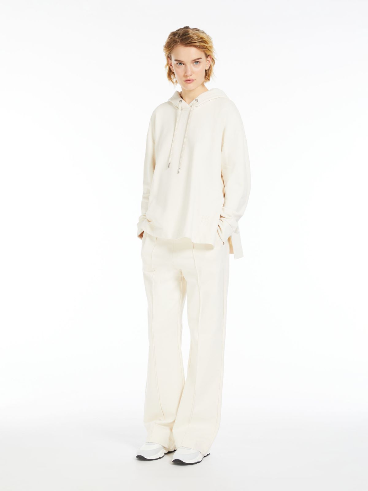 Felpa over in cotone organico