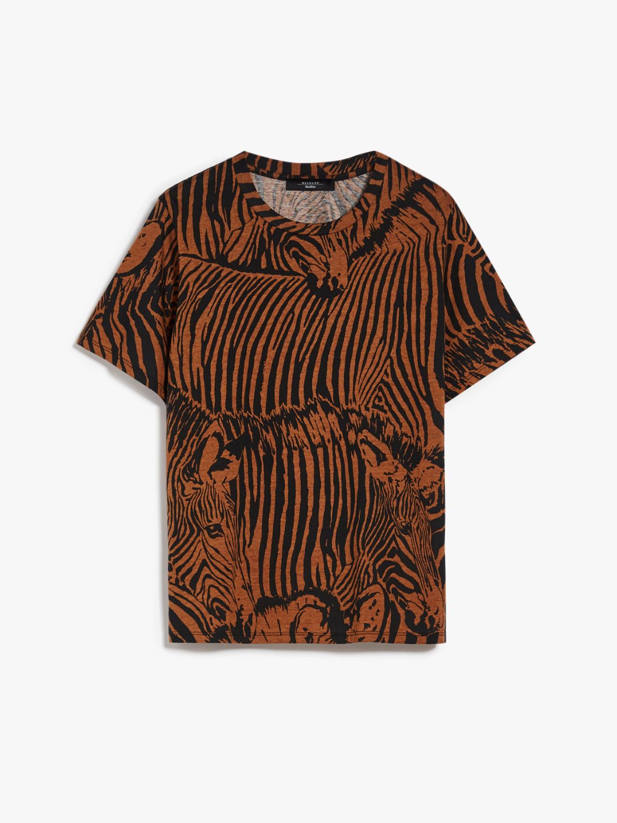 T-shirt in jersey di cotone organico