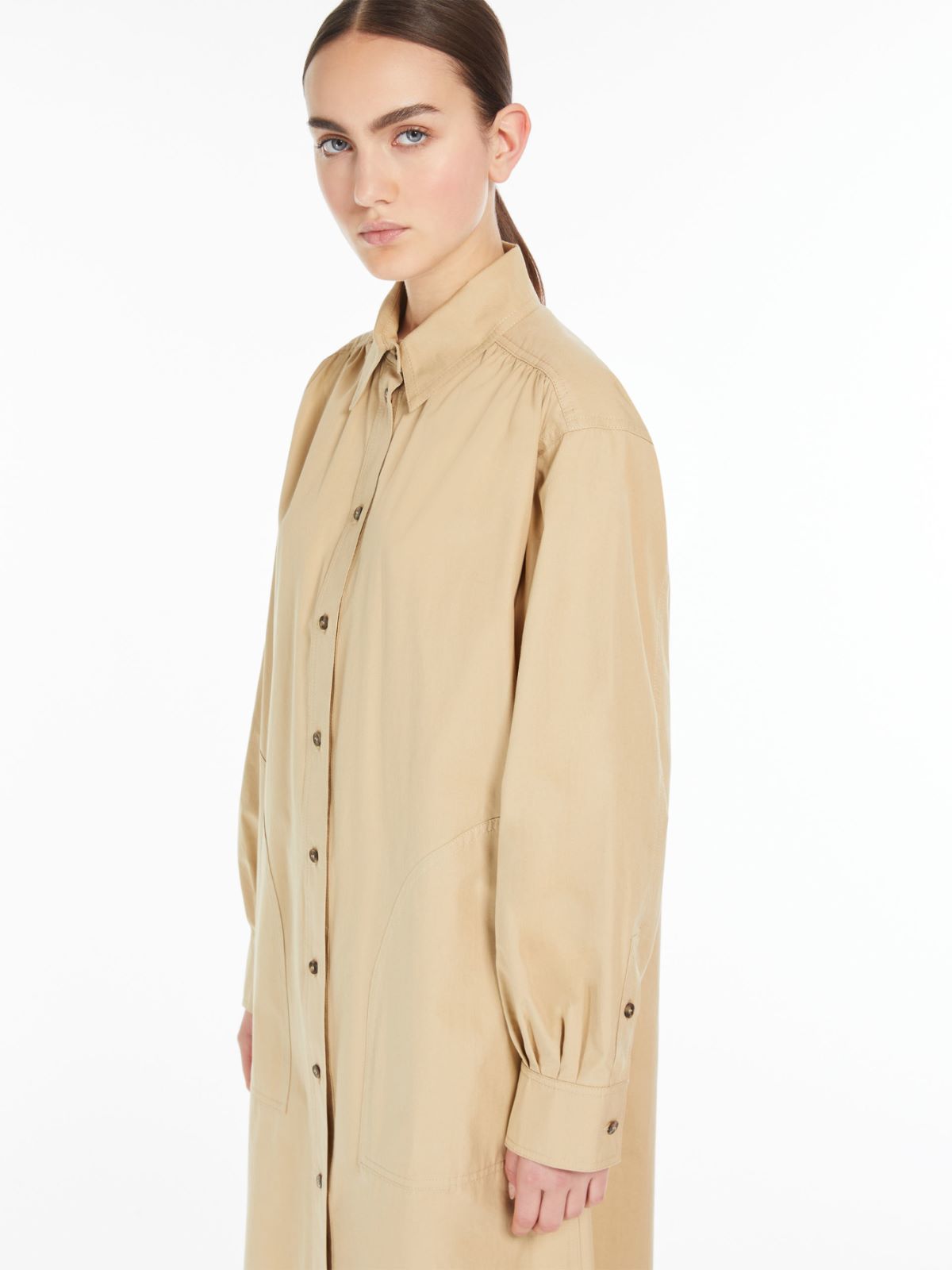 Abito in popeline di cotone