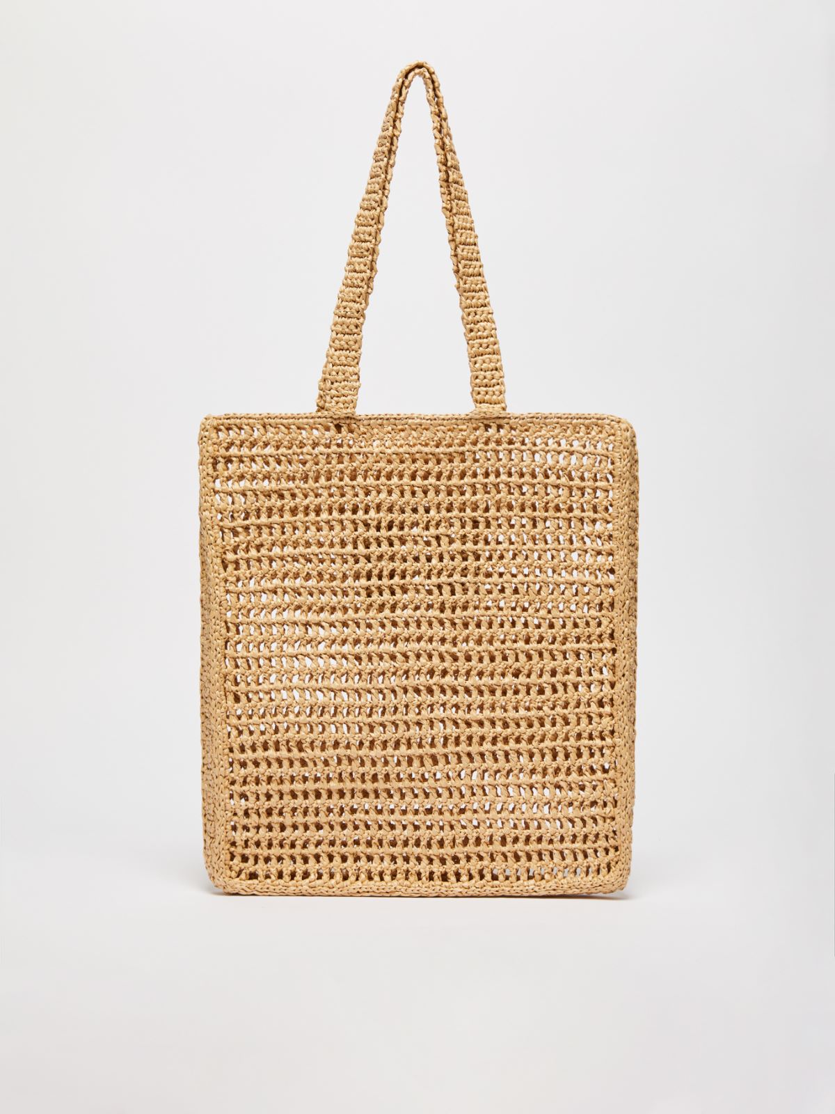 Borsa shopper in macramè