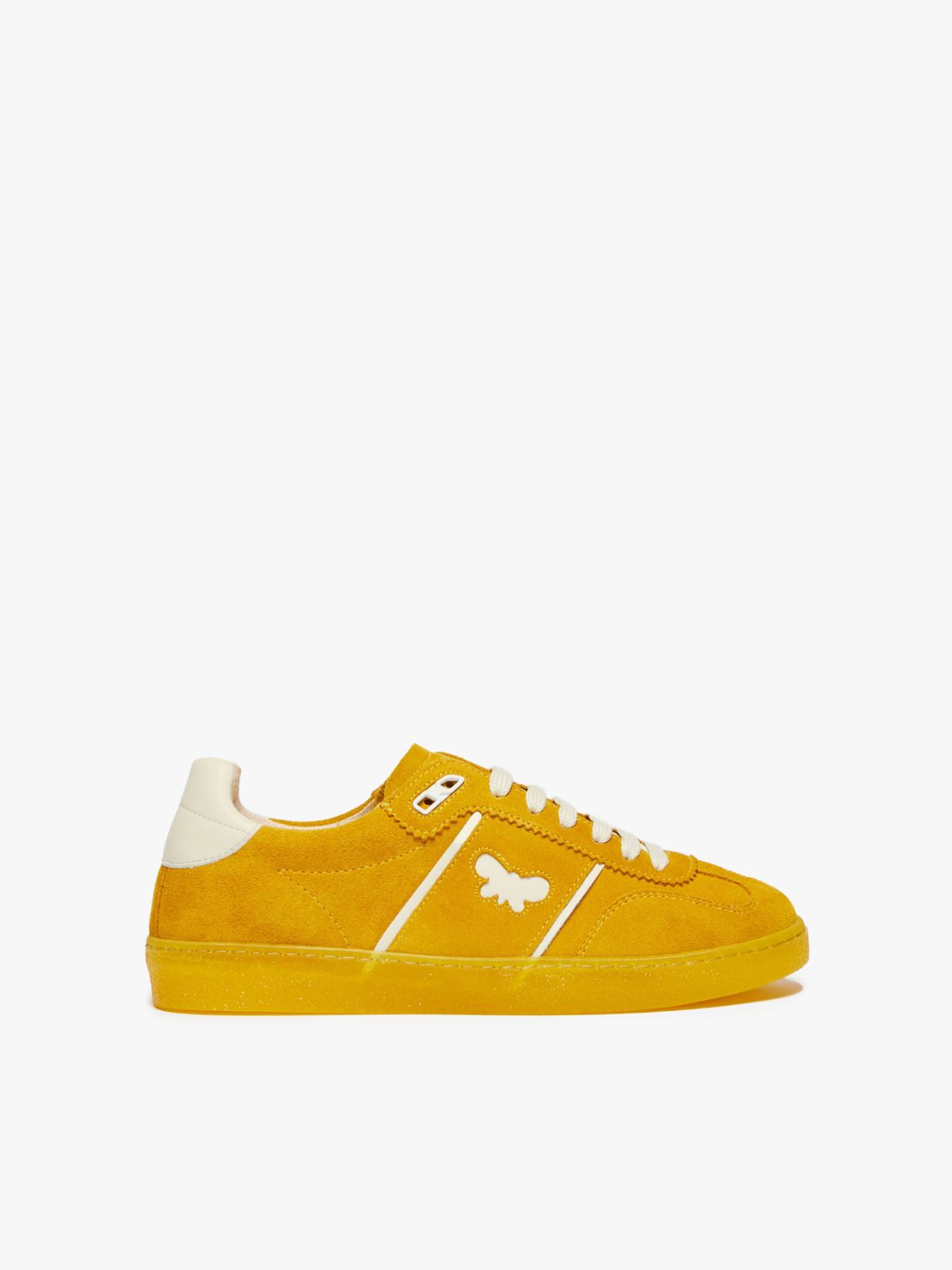 Sneaker low top in pelle