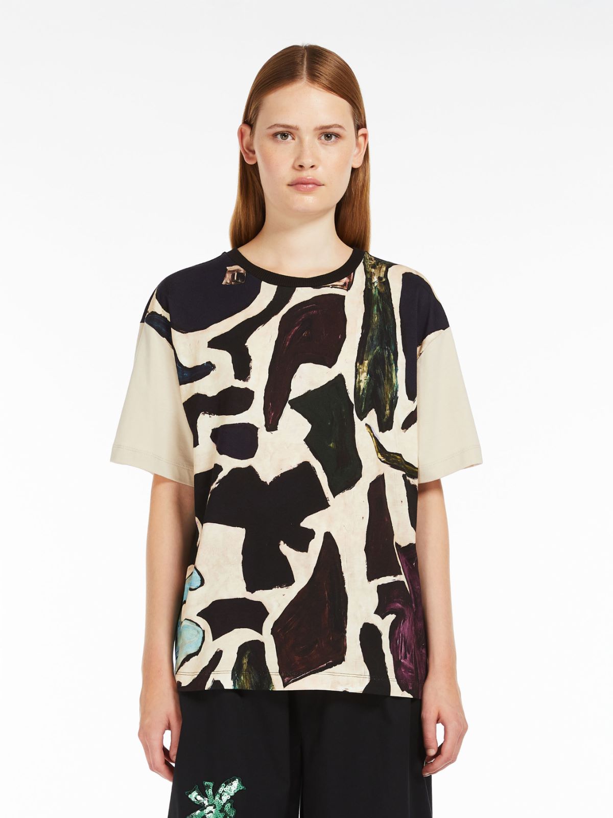 T-shirt in jersey di cotone