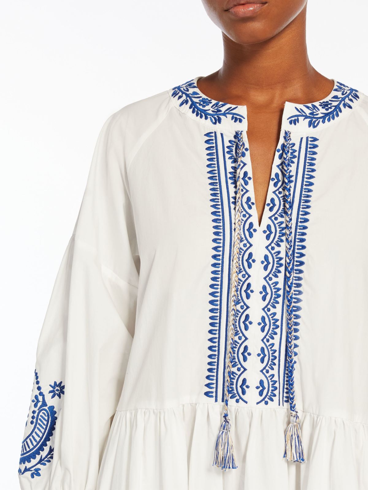 Abito in popeline di cotone