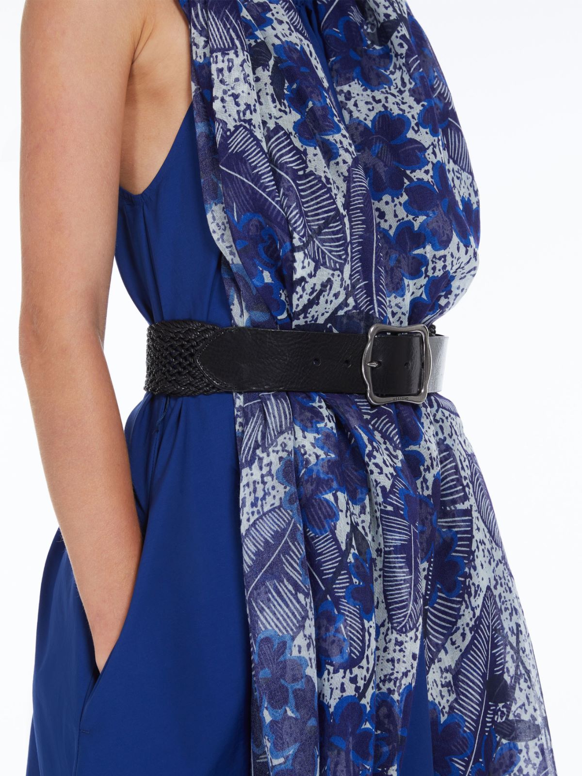 Cintura in cotone intrecciata