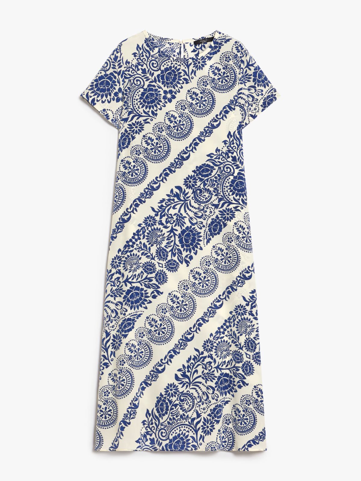 Abito in crêpe de Chine di seta