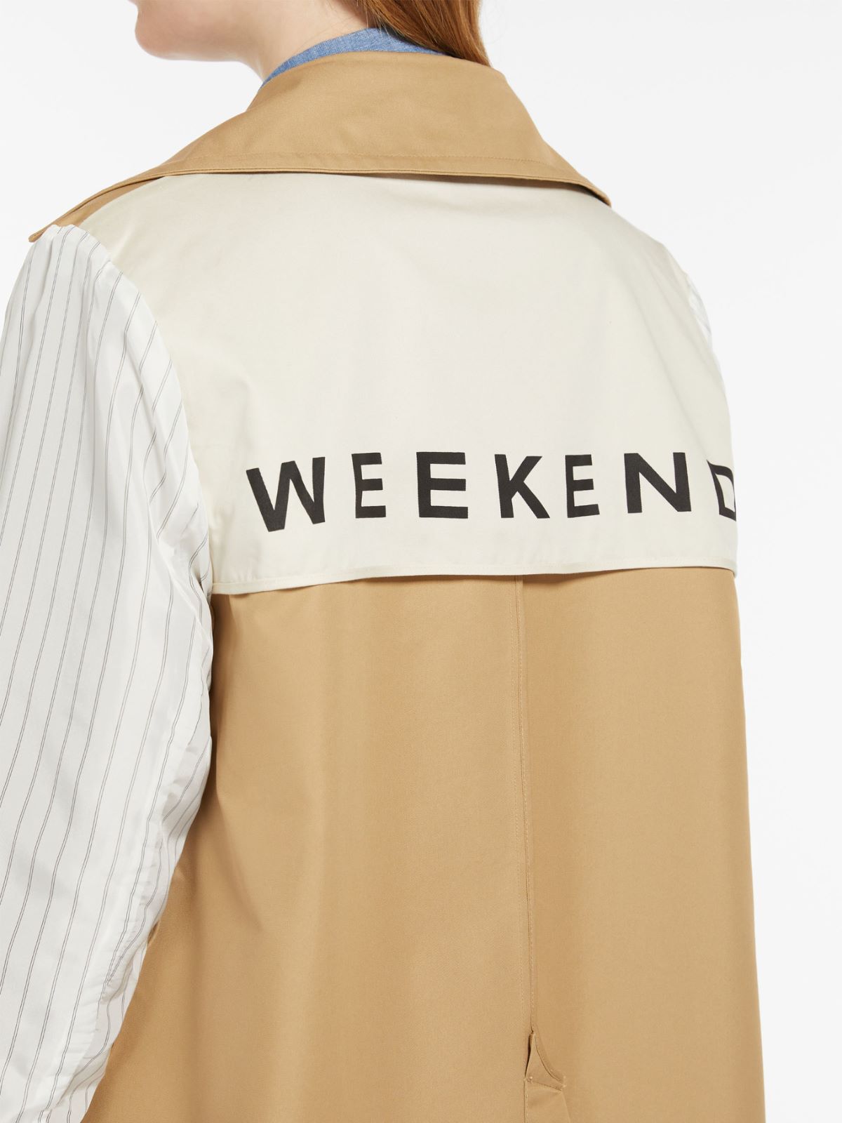 Trench in gabardina antigoccia