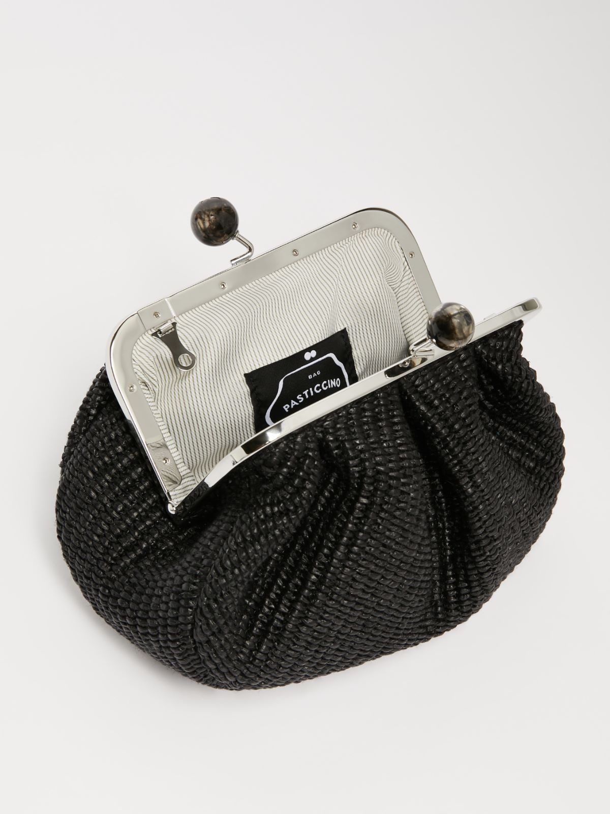 Pasticcino Bag Small effetto rafia