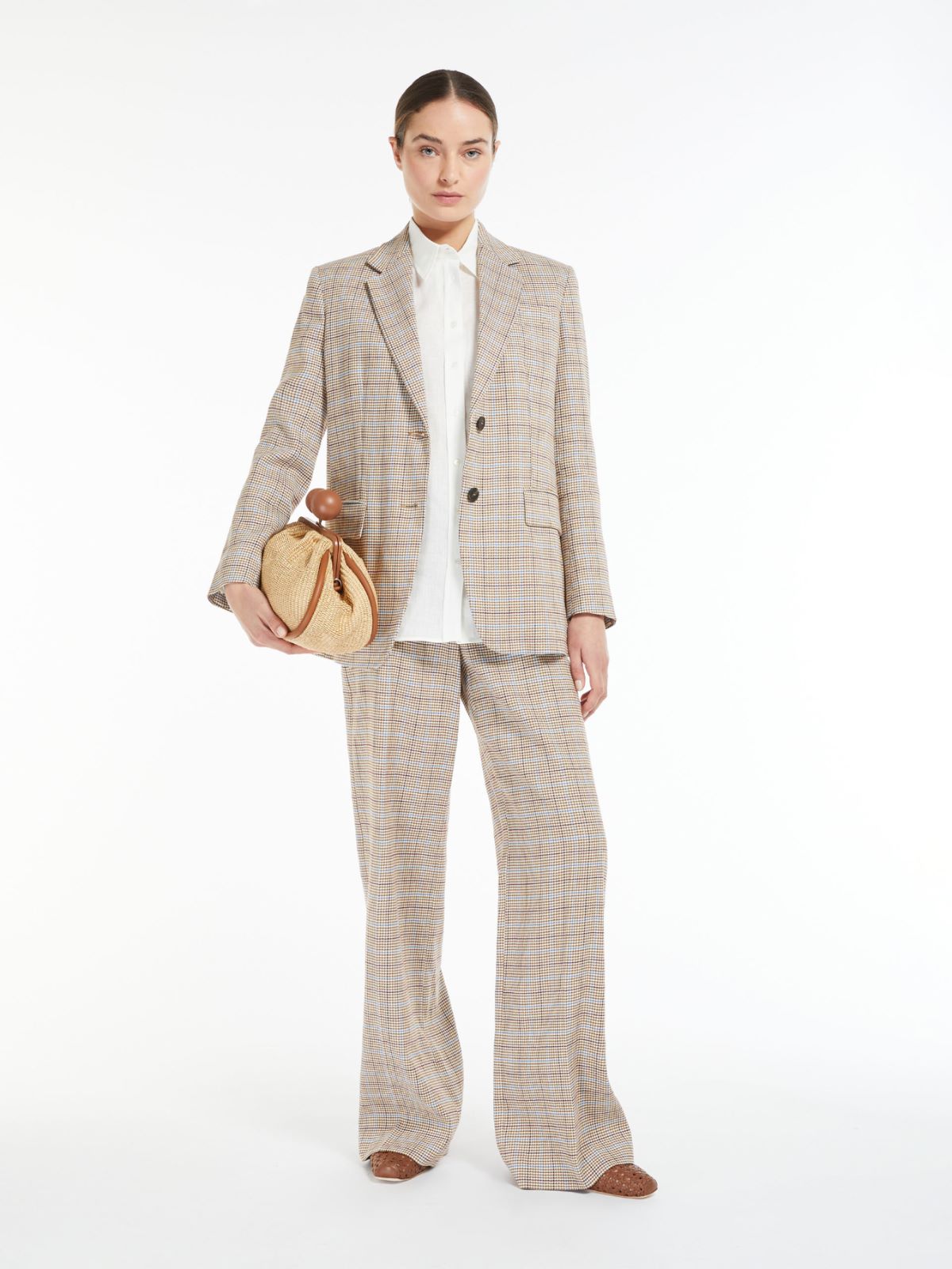 Camicia classica in lino