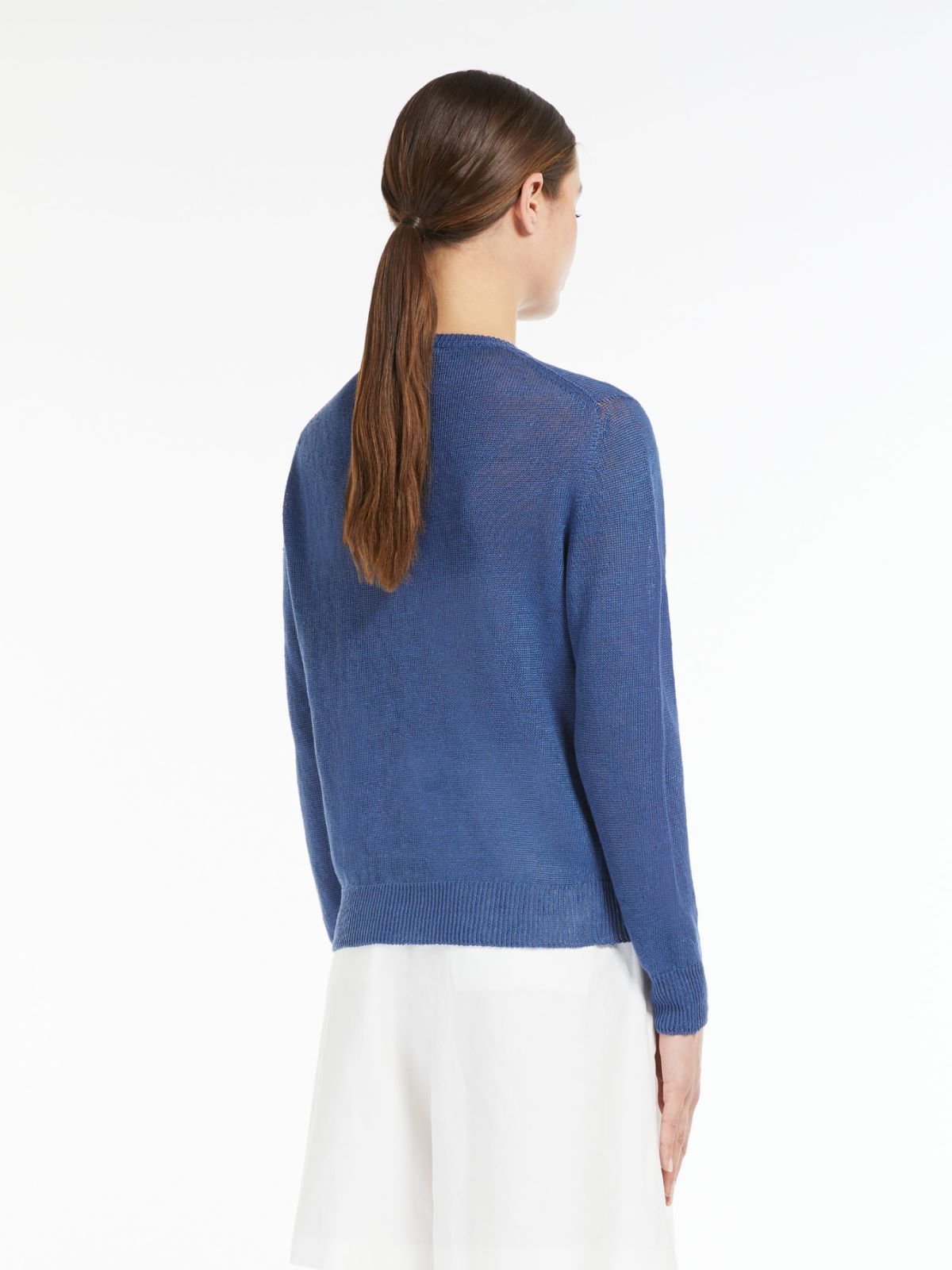 Maglia in filato di lino