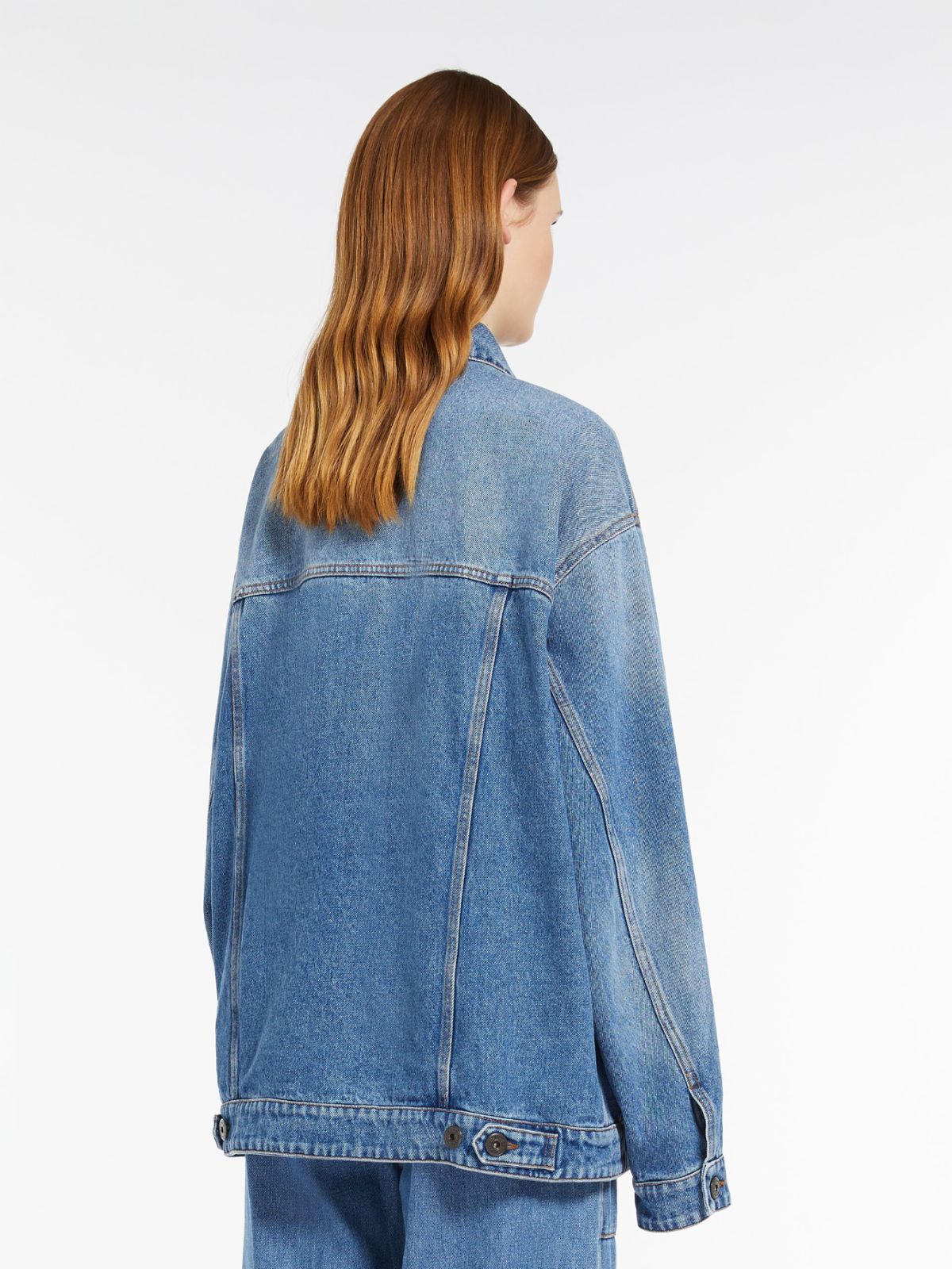 Giubbotto over in denim