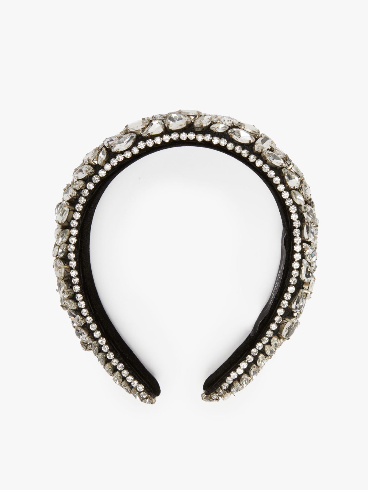 Cerchietto con perline e strass