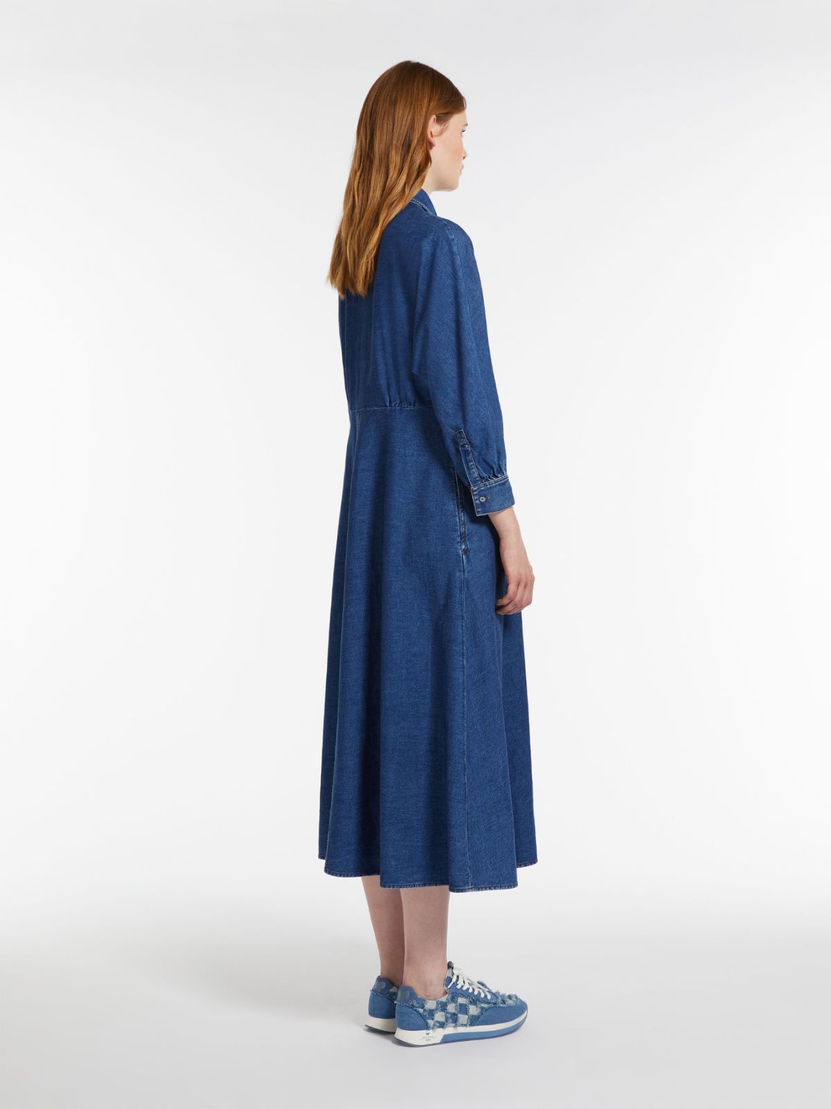 Abito chemisier in denim