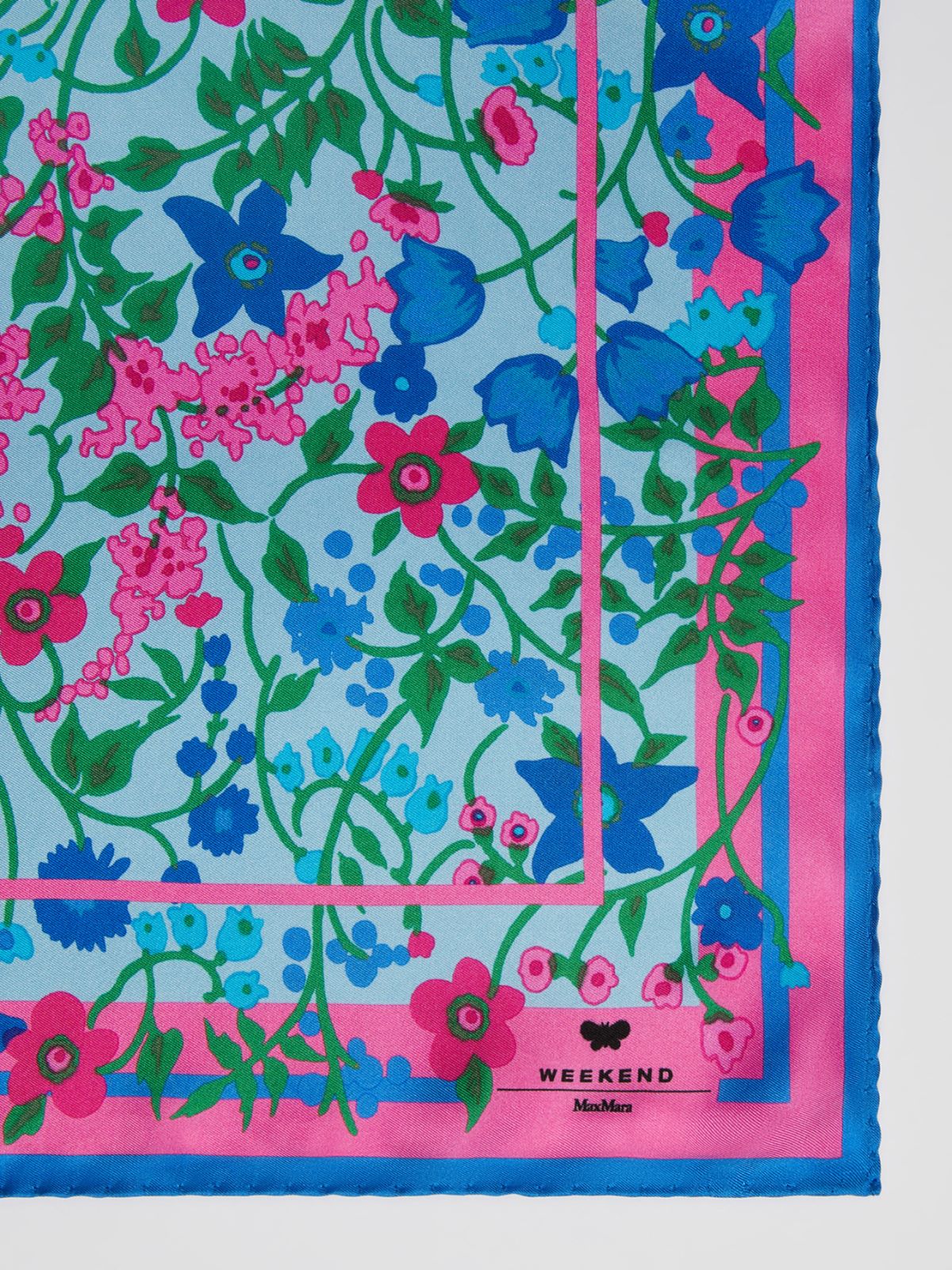 Foulard in twill di seta