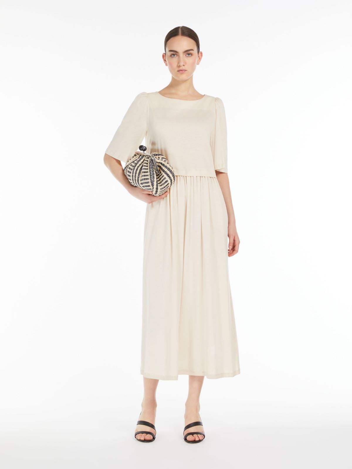 Abito in jersey di cotone