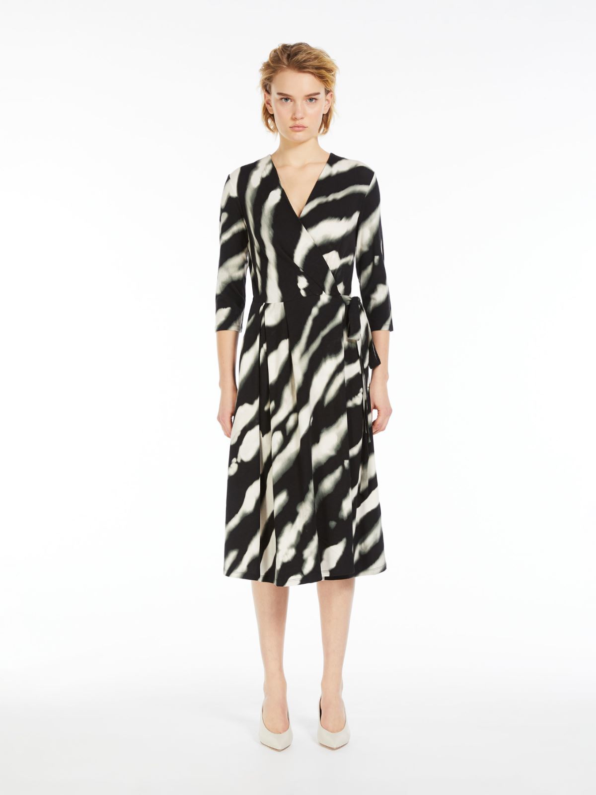 Abito fluido in jersey