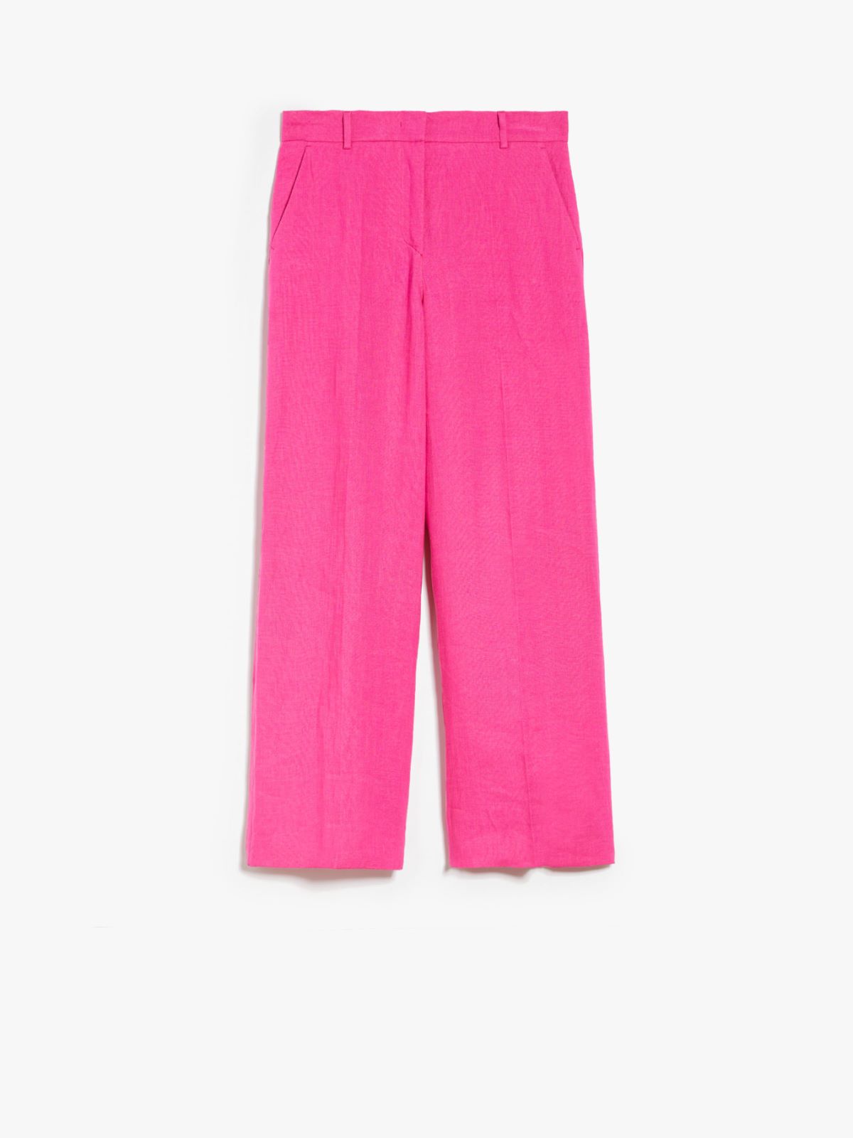 Pantalone ampio in lino lavato